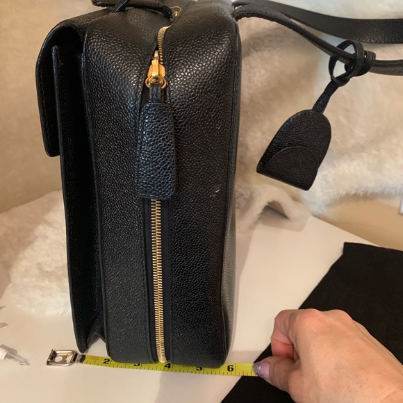 NFS**Traded**CHANEL Caviar Briefcase Black EUC💝 - Picture 7 of 8